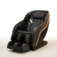 Massage Chair Designed for Full Body Relaxation, Zero Gravity Recline, 5 Auto Programs, Heat Therapy — Studio Shot