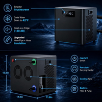 Cold Plunge Tub Bundle Built for Home Recovery, 148 Gallon Insulated System, 1/3HP Chiller, Built-In Filter