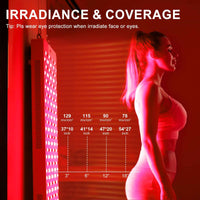 Red Light Therapy Device with Stand - Moving Pro Series Professional Edition